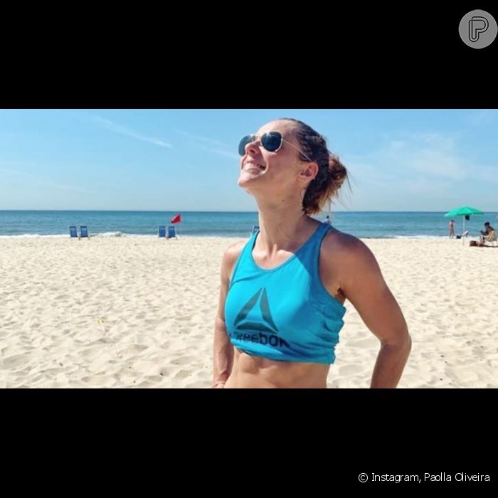 Paolla Oliveira Exibiu Barriga Definida Em Dia De Treino E Chamou