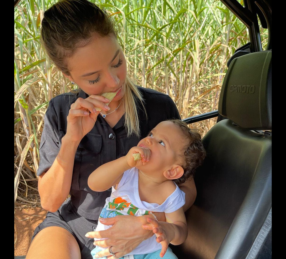 Foto Biah Rodrigues Encontrou O Filho Mais Velho Doente Depois De