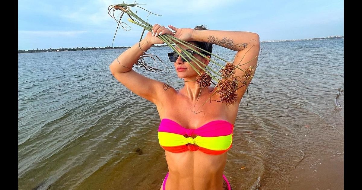 Kelly Key Exibiu Corpo Definido Em Fotos De Biqu Ni Tiradas Pelo Marido