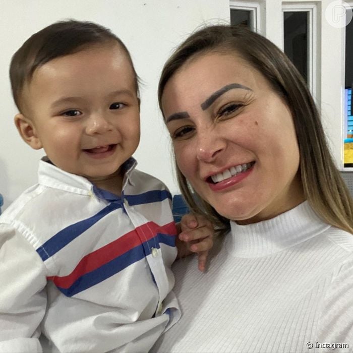 Andressa Urach Luta Pela Guarda Do Filho Purepeople