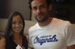 Após negar namoro, Fred é fotografado com Ana Gabriela em almoço entre amigos