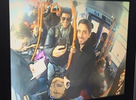 Reynaldo Gianecchini anda de ônibus em Londres e posta foto no Instagram