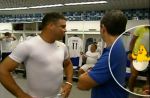 Neymar é flagrado pelado no jogo beneficente organizado por Ronaldo e Zidane