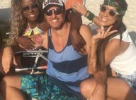 Ex-BBBs Adélia, Juliana e Daniel vão à praia juntos no Rio de Janeiro: 'De boas'