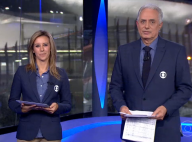 Após polêmica, Cris Dias ganha 'boa noite' de William Waack no 'Jornal da Globo'