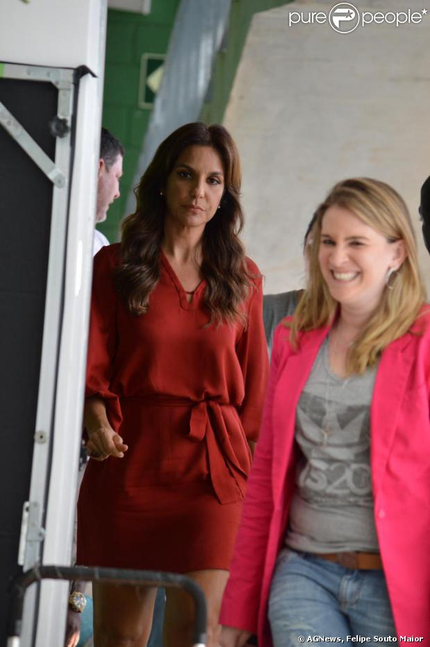Ivete Sangalo reuniu a imprensa, nesta terça-feira, 3 de dezembro de 2013, para falar sobre a gravação do seu quinto DVD