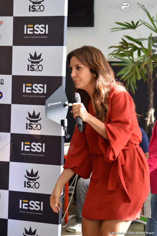 Ivete Sangalo reuniu a imprensa, nesta terça-feira, 3 de dezembro de 2013, para falar sobre a gravação do seu quinto DVD
