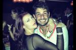 Alexandre Pato passa virada de ano nos braços da namorada, Barbara Berlusconi