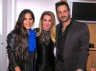 Zilu vai à festa black & white com namorado e a filha Wanessa Camargo. Fotos!