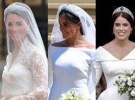 Looks de casamento de Eugenie, Meghan e Kate refletiram estilo das noivas. Veja!