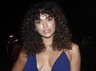 Cabelo volumoso e franja cacheada: look de Giovana Cordeiro é destaque em festa