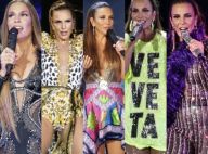 Poderosa! Ivete Sangalo aposta em 5 looks para gravar DVD em São Paulo. Fotos!