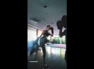 Girl power! Bruna Marquezine mostra força em treino com chutes em série. Vídeo!