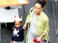 Taís Araújo, grávida de 6 meses, se diverte em passeio com o filho, João Vicente