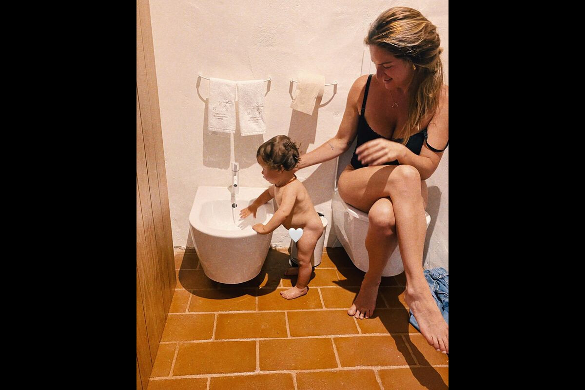 Foto Giovanna Ewbank Mostrou Momentos De Intimidade O Filho Mais