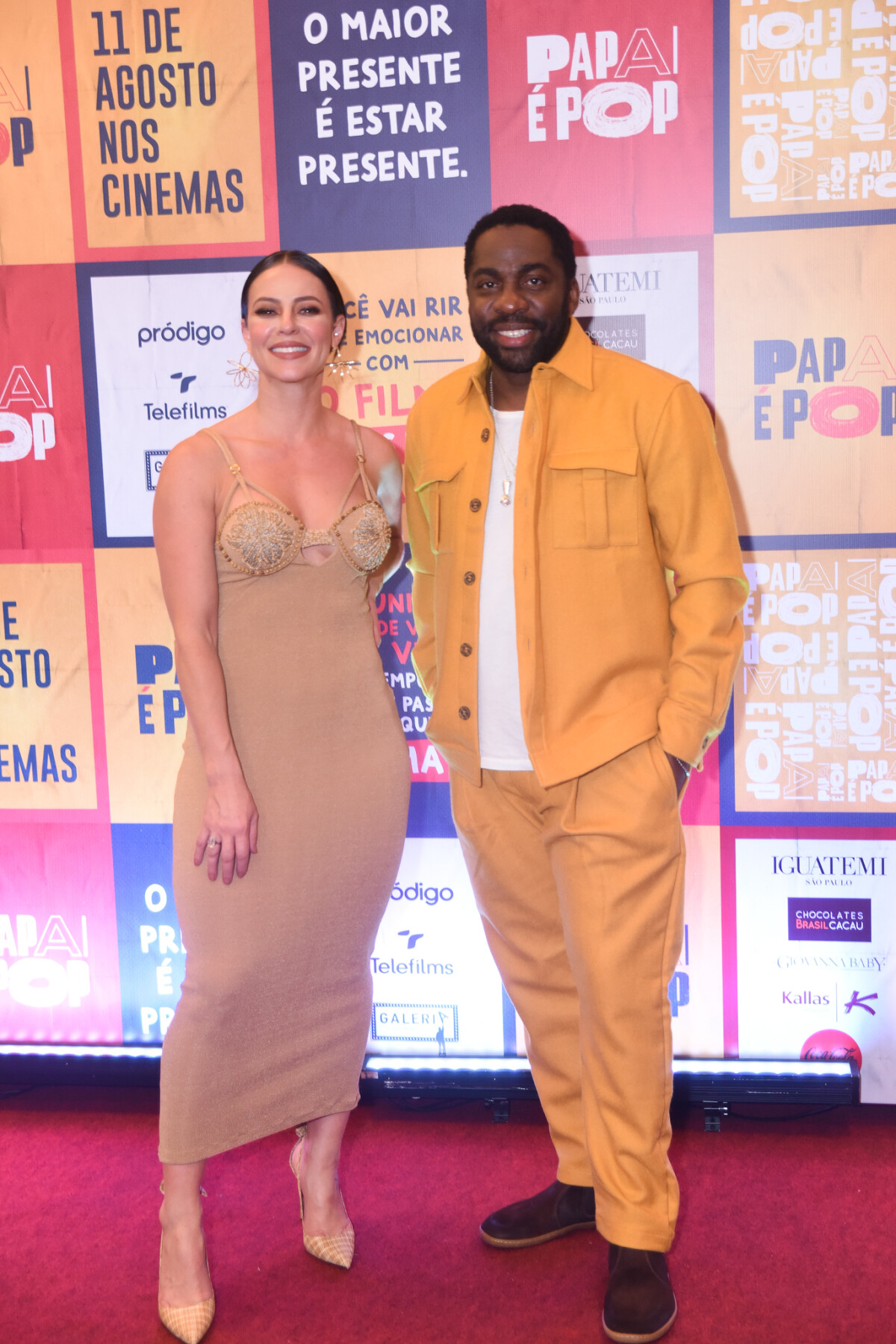 Foto Paolla Oliveira brilhou em première Lázaro Ramos Purepeople