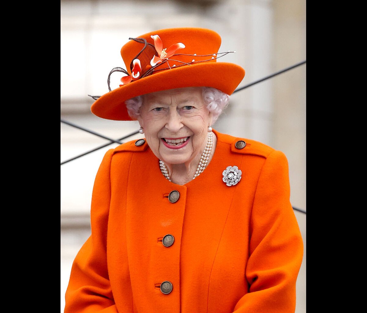 Foto Corpo Da Rainha Elizabeth Ii Chega A Londres Em De Setembro De