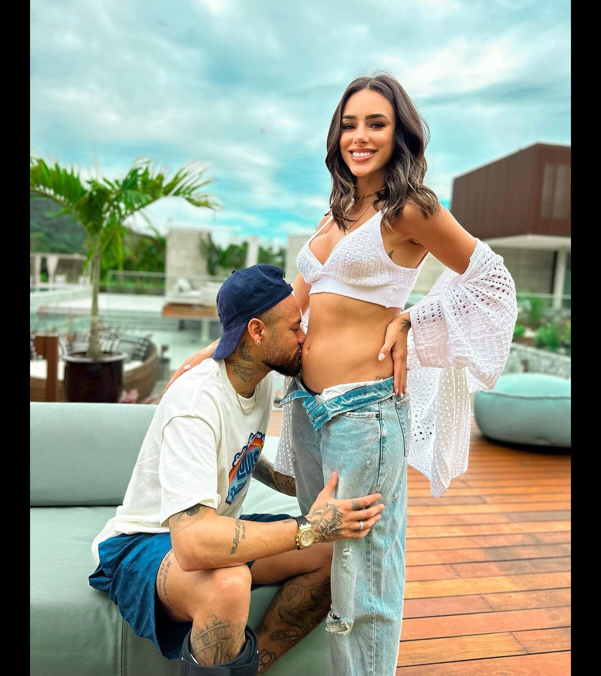 Foto Bruna Biancardi e Neymar confirmaram que estão esperando o