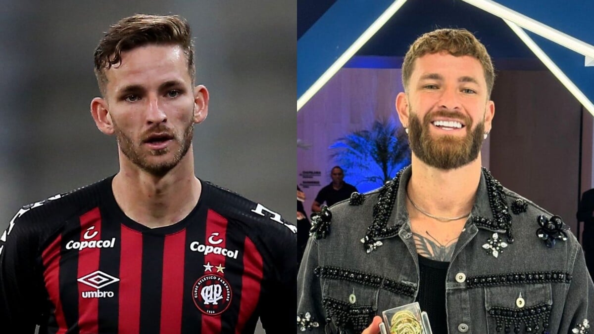 Foto Antes e depois de Léo Pereira jogador mudou muito nos últimos