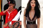 Justin Bieber faz tatuagem com o rosto de Selena Gomez no braço
