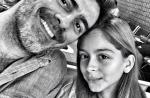 Junno Andrade publica foto antes de embarcar no Rio com a filha Luana