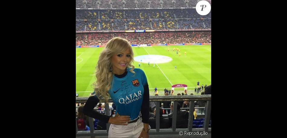 A ring girl Jhenny Andrade estará na festa