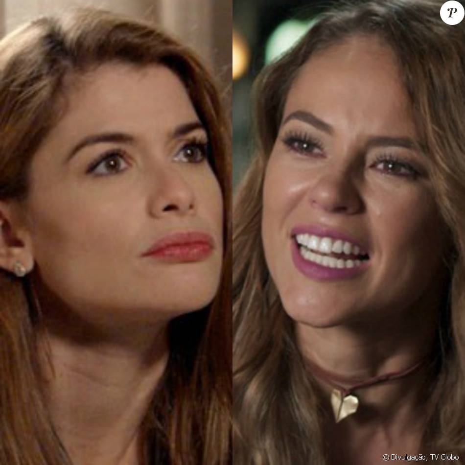 Melissa (Paolla Oliveira) vários embates com Lívia (Alinne Moraes) por causa de Felipe (Rafael Cardoso) nesta e na outra vida, na novela 'Além do Tempo'