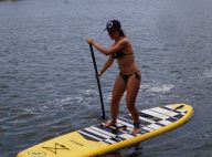3 minutos com Laryssa Ayres: atriz se diverte em aula de surfe e stand up paddle