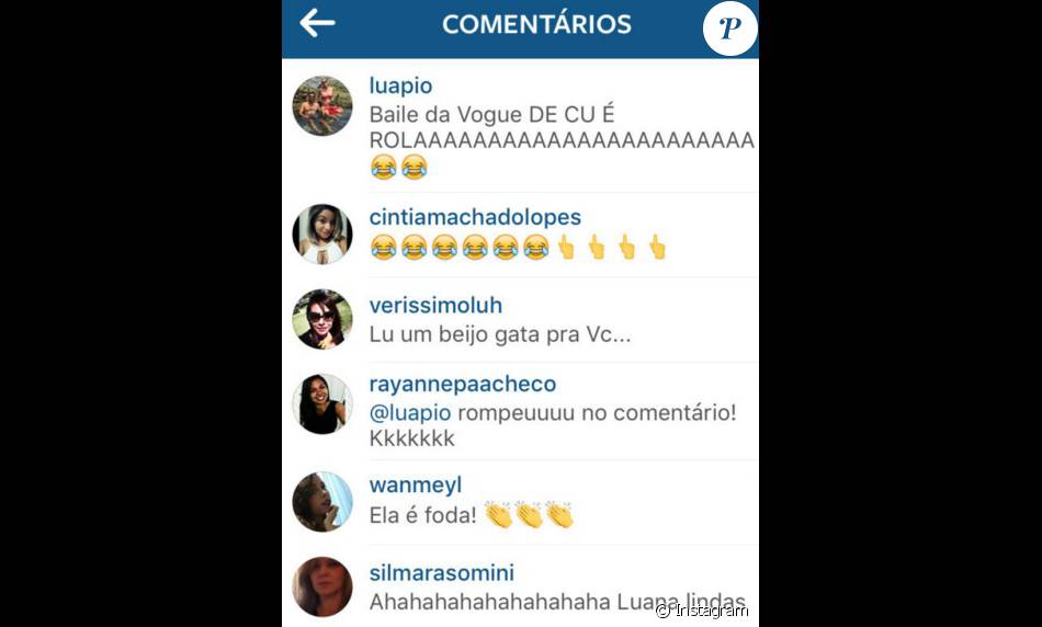 Seguidores de Luana Piovani se divertem com respostas da atriz nas redes sociais