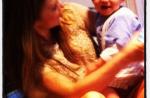 Regina Duarte compartilha fotos dos netinhos, filhos de Gabriela Duarte