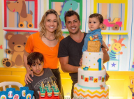 Fernanda Gentil faz festa com ex-marido para comemorar 1 ano do filho, Gabriel