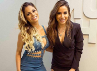Lexa e Anitta ficam amigas no Instagram após programa de TV:'Me recebeu tão bem'