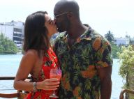 Rafael Zulu beija a nova namorada, Gabriela Arruda, em festa da filha. Fotos!