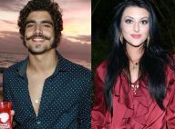 Caio Castro prestigia festa de aniversário de 23 anos da atriz Anajú Dorigon