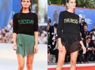 Isabeli Fontana e Izabel Goulart usam looks semelhantes com suéter em red carpet