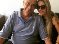 Namorada apoia luta de Marcelo Rezende contra o câncer: 'Juntos nessa caminhada'