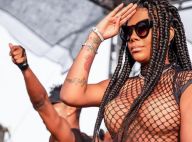 Ludmilla aposta em look ousado com seios à mostra e enlouquece fãs: 'Pisa muito'
