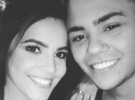 Ex-BBB Emilly curte evento de música e tieta Felipe Araújo: 'A mala não é falsa'