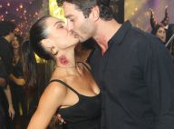 Isis Valverde, de vampira, beija namorado em festa de Halloween no Rio. Fotos!