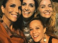 Grávida, Ivete Sangalo se reúne com Angélica e mais famosas em jantar: 'Delícia'