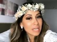 Mayra Cardi explica atraso em casamento com Arthur Aguiar: 'Ia ser na segunda!'