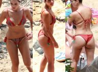 Giovanna Lancellotti em Noronha: biquíni étnico e acessórios em look praiano