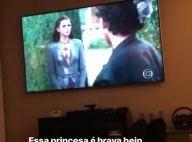 Neymar assiste estreia de novela e brinca com Bruna Marquezine: 'Princesa brava'