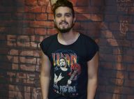 Rosto de Luan Santana estampa camisa do cantor em show em SP. Veja fotos!