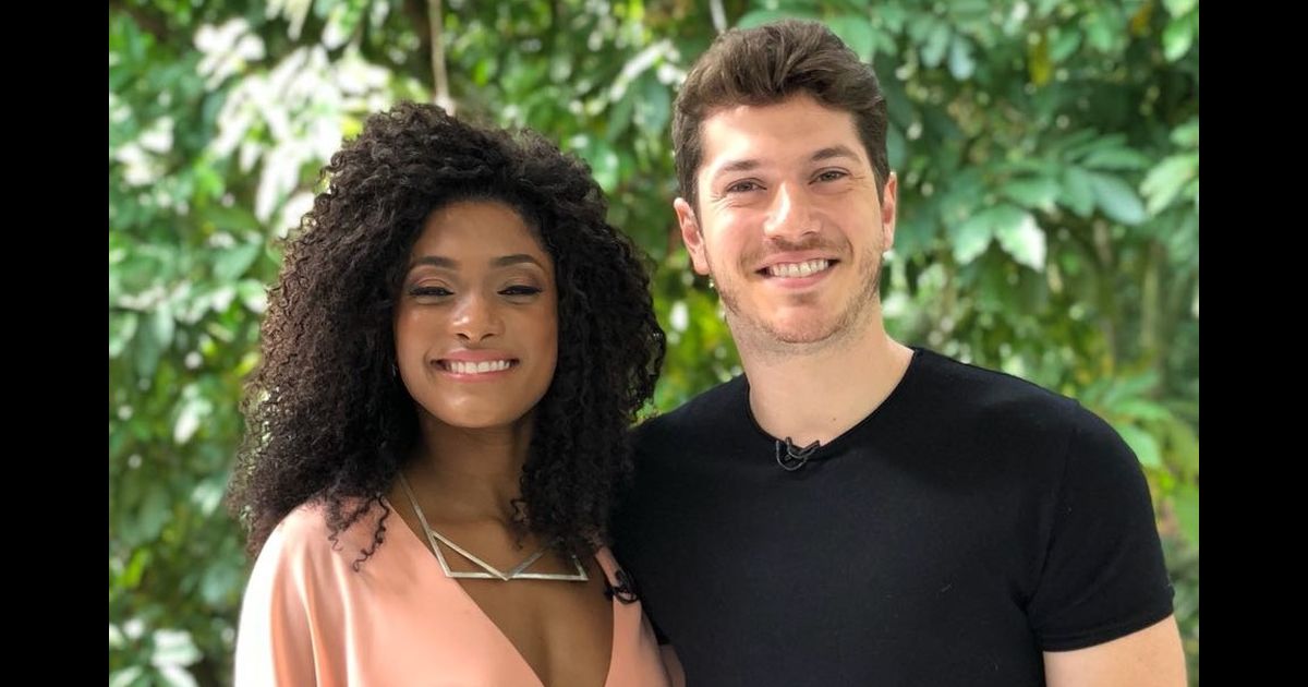 Erika Januza E Caio Paduan Se Disseram Solteiros Durante Entrevista No