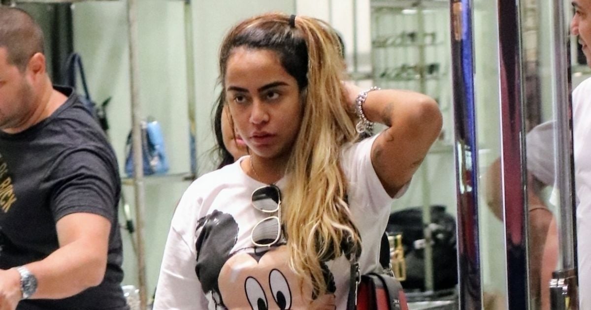 A gravidez de Rafaella Santos já é assunto nos bastidores do Flamengo