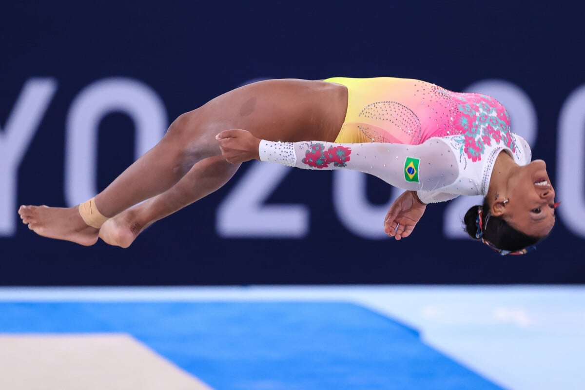 Foto Rebeca Andrade Teve Conquista Hist Ria E Foi A Primeira Ginasta