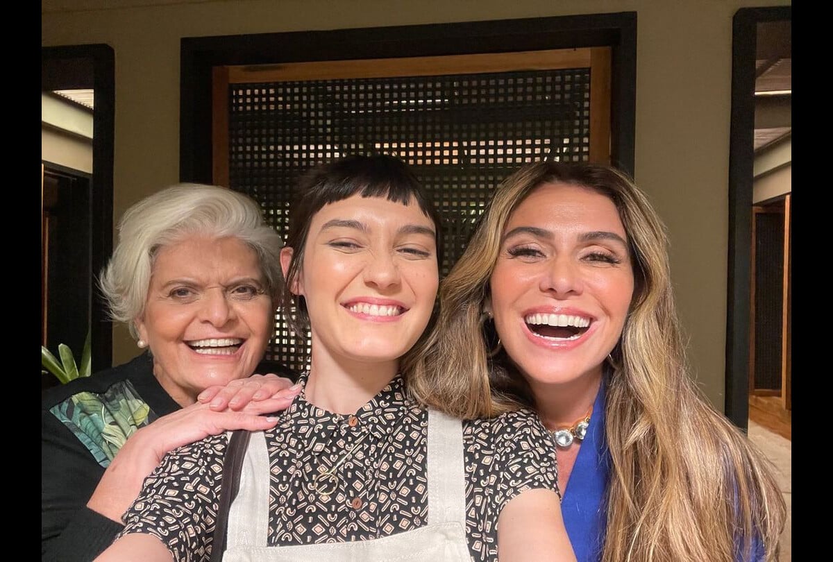 Foto Nina Tomsic Jussara Freire E Giovanna Antonelli Em Bastidor