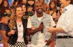 Thiaguinho diz ao lado de Fernanda Souza: 'Mulher tem que ter coisa pra pegar'
