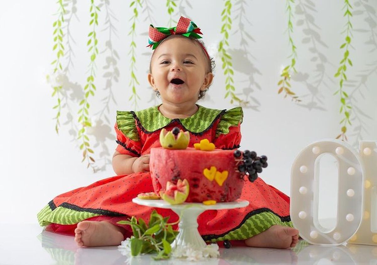 Foto Lorena Improta E L O Santana V O Celebrar O Primeiro Ano Da Filha